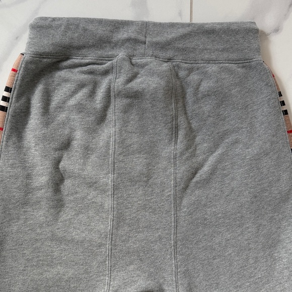 Burberry London Check Panel Cotton Jogging Joggers Pant Boys Size 12 - Picture 6 of 16